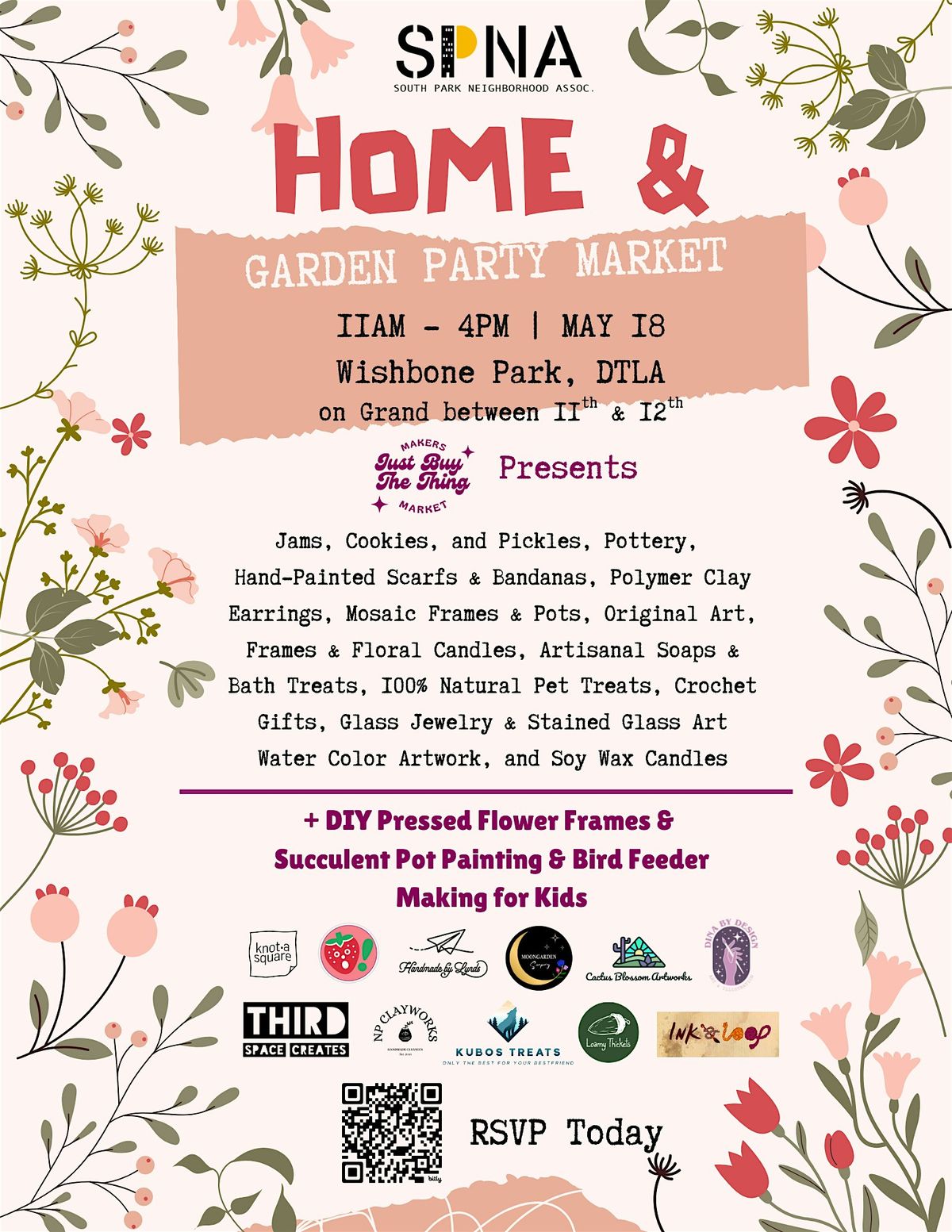 Home and Garden Party Market in Wishbone Park | Event in Los Angeles | AllEvents