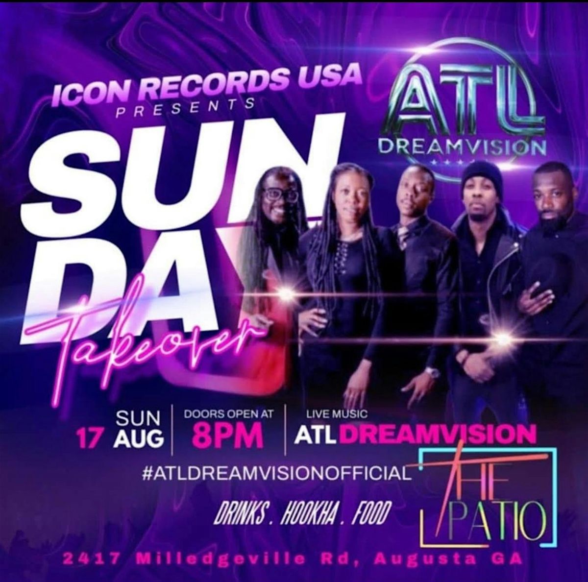 The Patio Live Band Sundays, 17 August | Event in Augusta | AllEvents