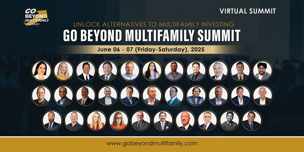 Go Beyond Multifamily Summit, 6 June | Event in San Antonio | AllEvents