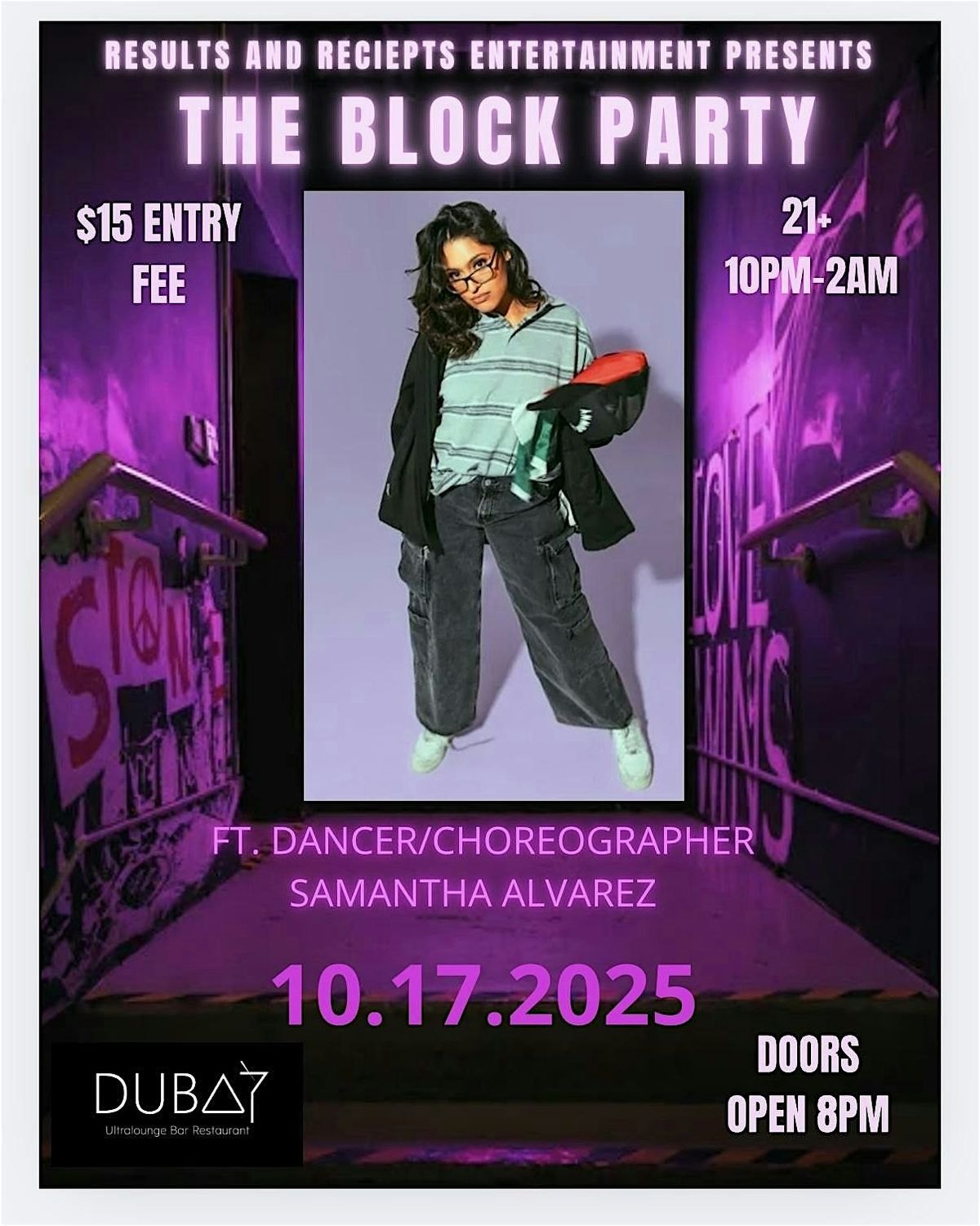 R&R ENT- The Block Party Ft. Bachata Performance Samantha Alvarez, 17 October | Event in Salt Lake City