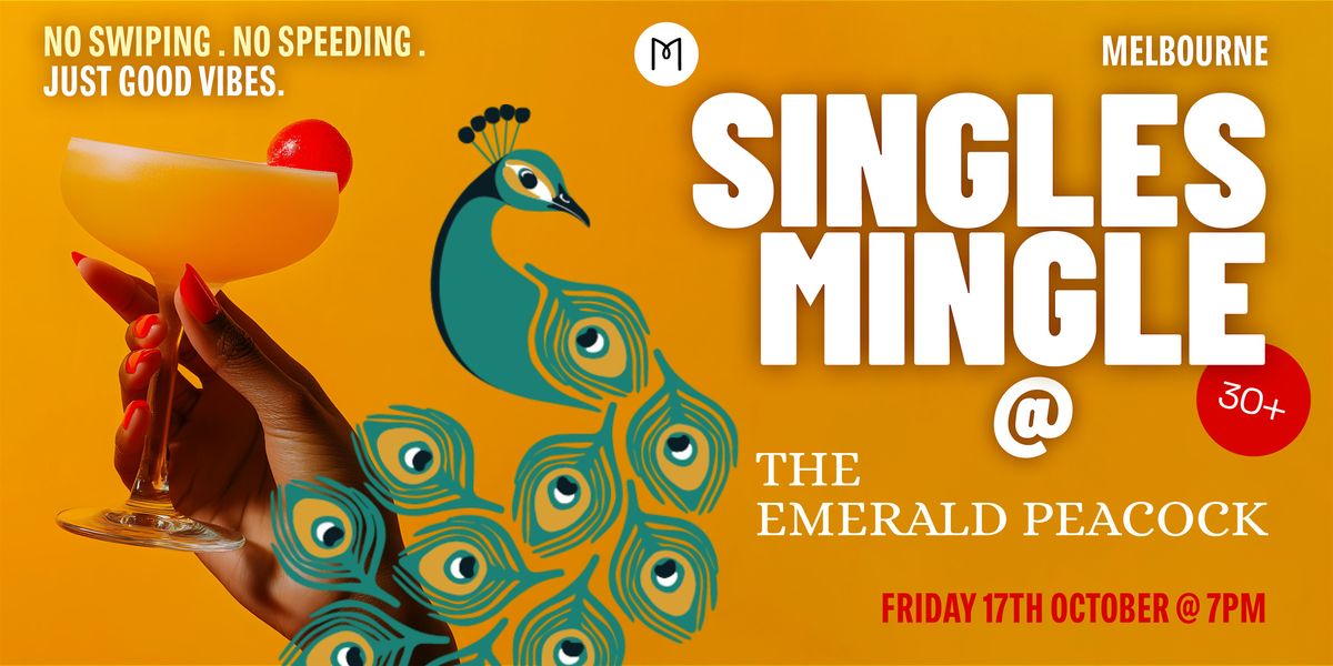 Singles Mingle at The Emerald Peacock Rooftop, 17 October | Event in Melbourne | AllEvents