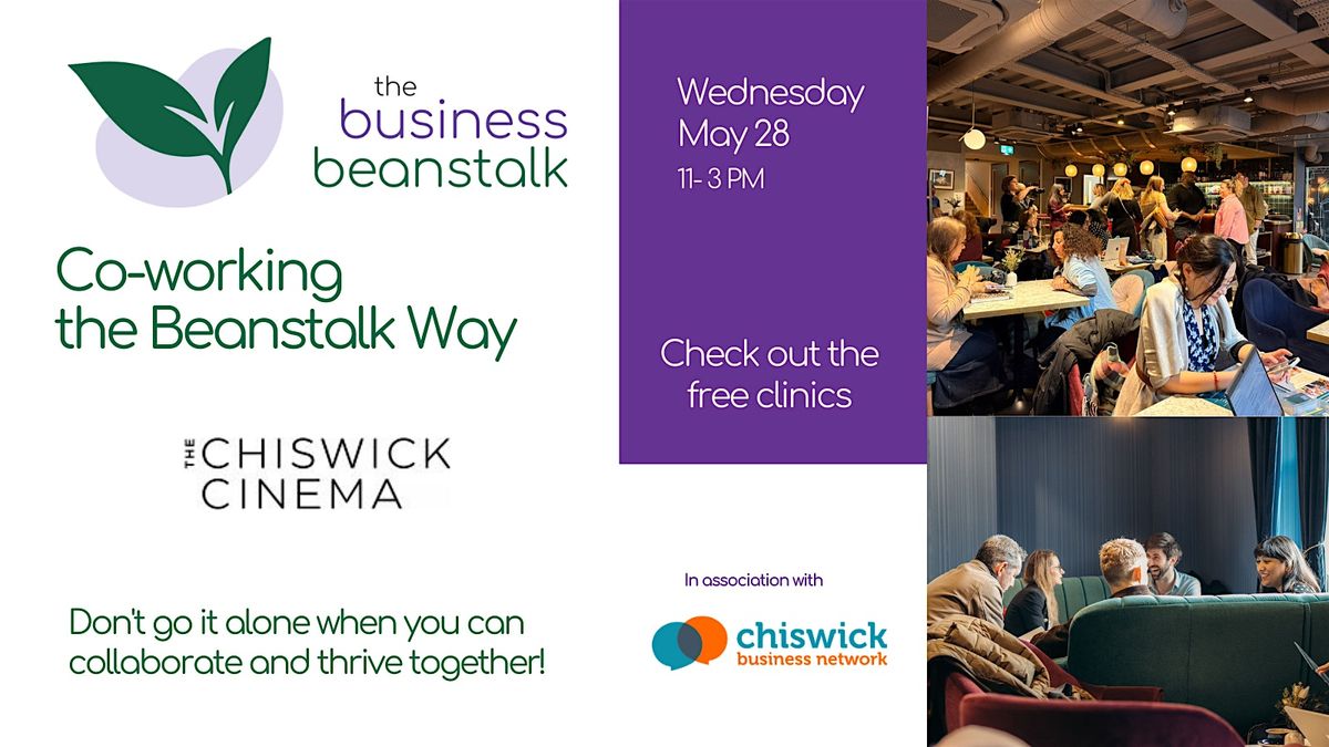 Co-working the Business Beanstalk Way - May, 28 May | Event in London | AllEvents