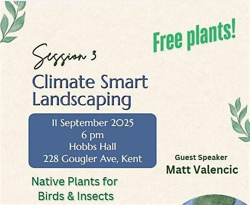 Climate Smart Landscaping Session #3, 11 September | Event in Kent | AllEvents
