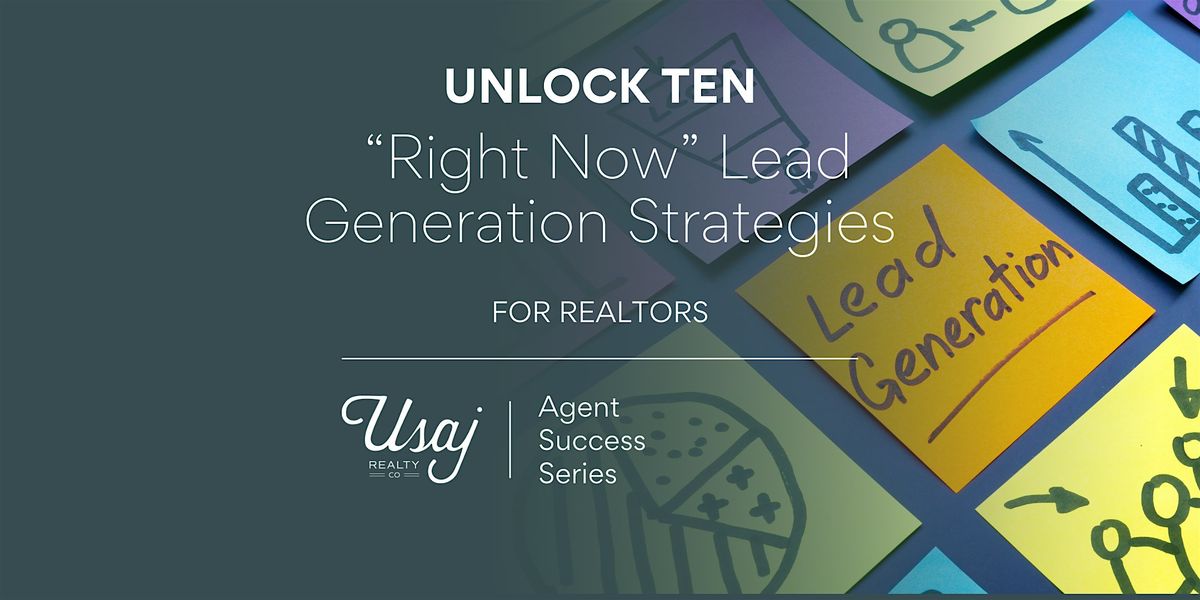 10 "Right Now" Lead Generation Strategies, 14 May | Event in Denver | AllEvents