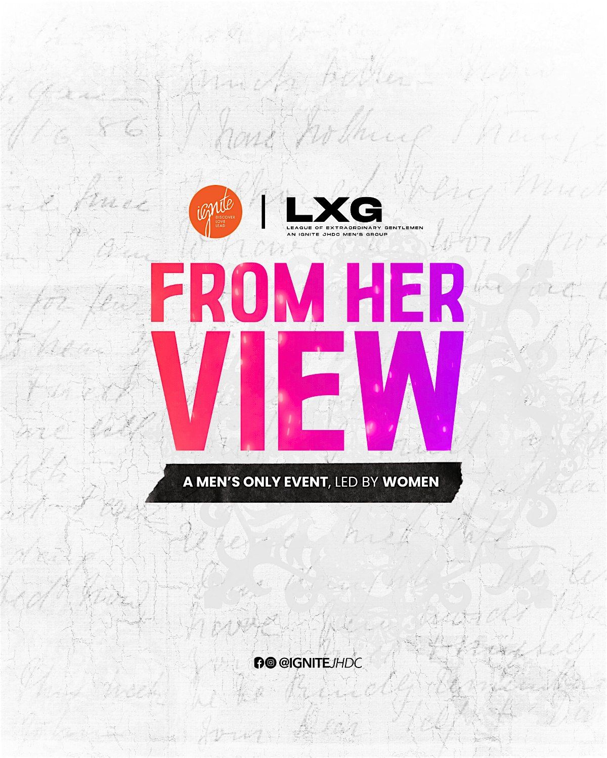 From Her View - A Men's Only Event Led By Women, 9 August | Event in Silver Spring | AllEvents