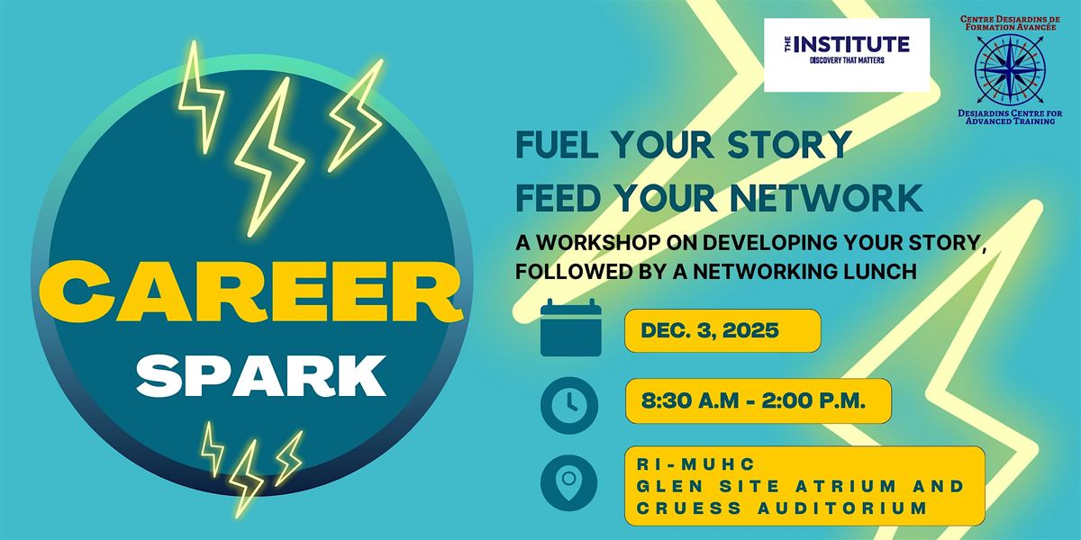 DCAT's Career Spark 2025: Workshop & Networking Lunch, 3 December | Event in Montréal | AllEvents
