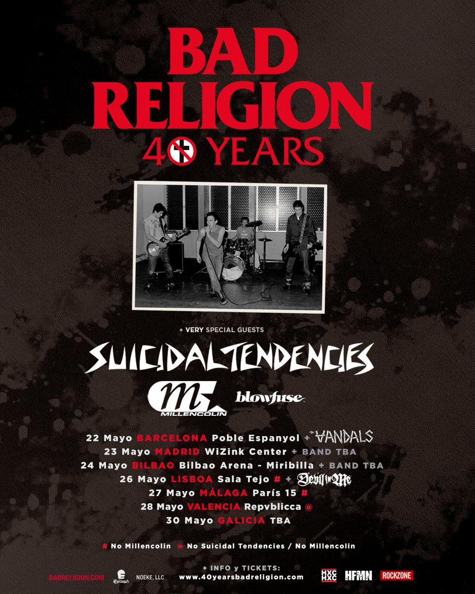 Bad Religion Bilbao Tickets | Event in San Bizenti-Barakaldo | AllEvents