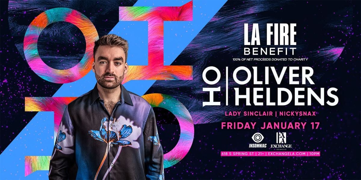 Oliver Heldens, 27 December | Event in Washington | AllEvents