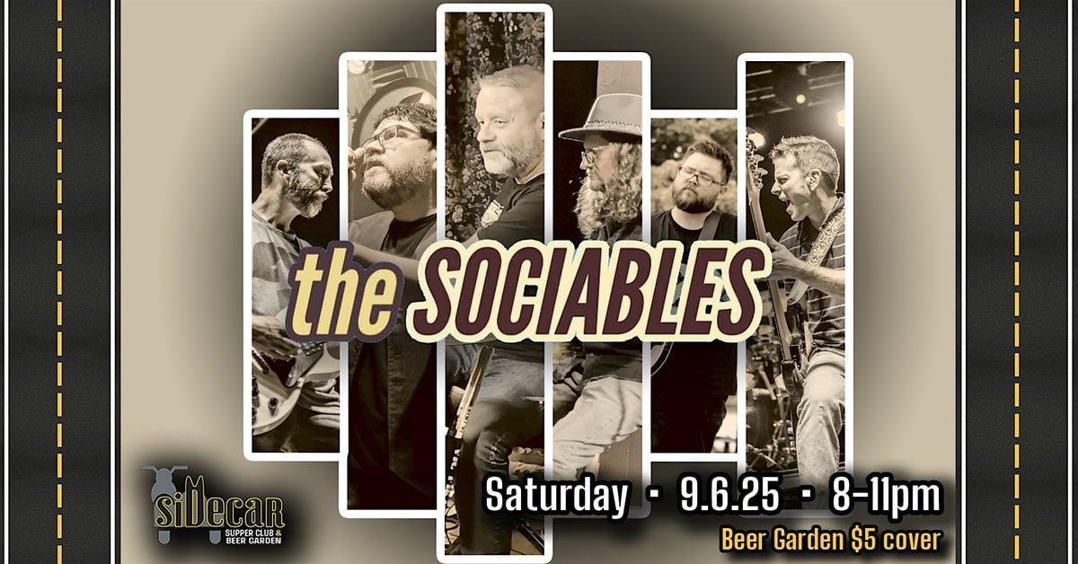 The Sociables in the Beer Garden, 6 September | Event in Batavia | AllEvents