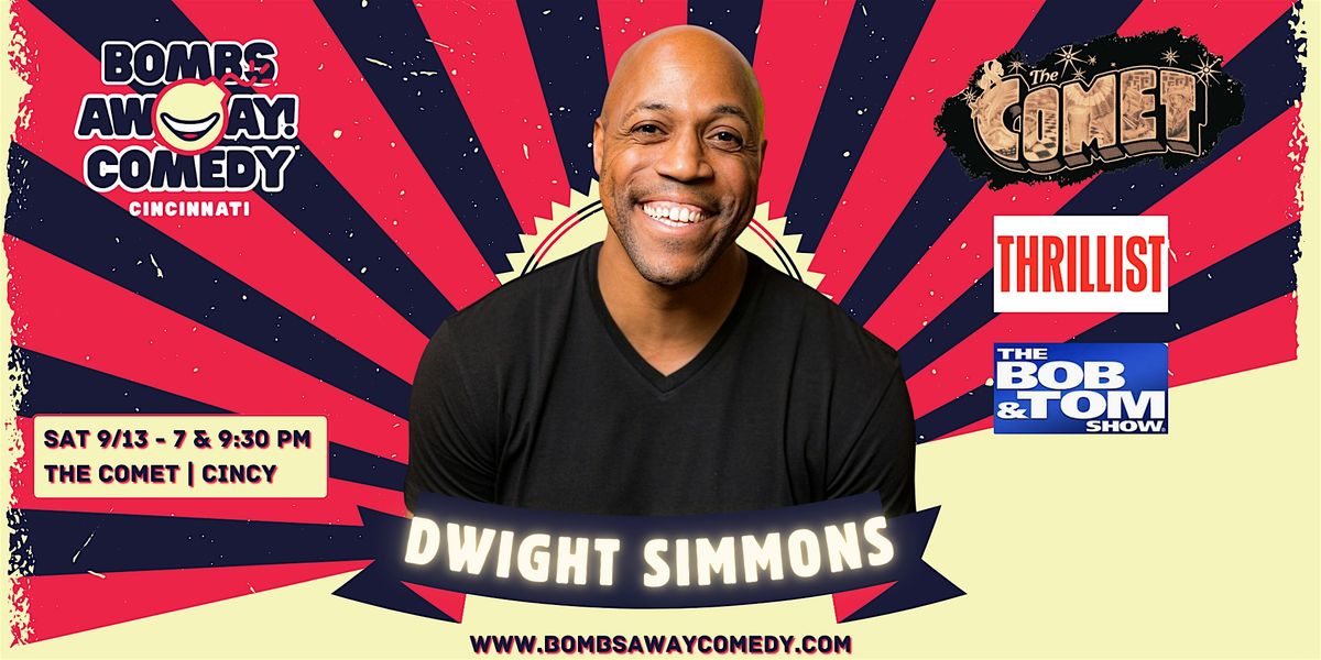 Comedy At The Comet | DWIGHT SIMMONS, 13 September | Event in Cincinnati | AllEvents