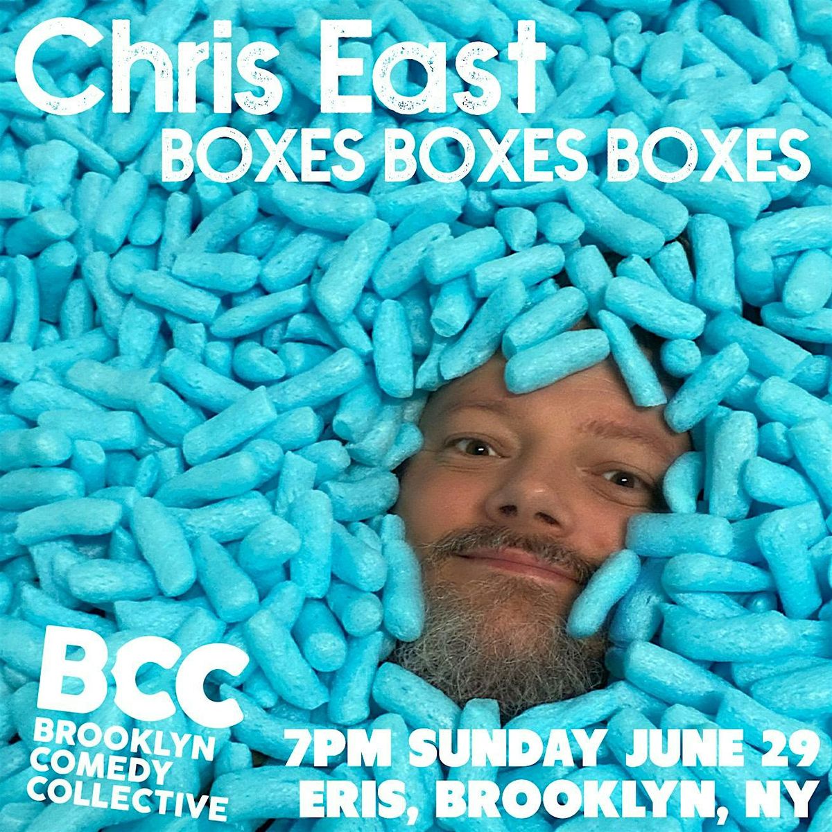 Chris East: Boxes, Boxes, Boxes, 29 June | Event in Brooklyn | AllEvents