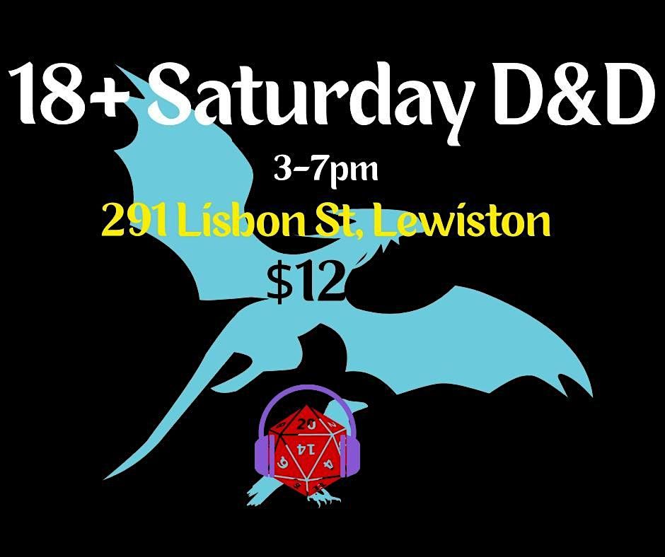 Saturday D&D | Event in Lewiston | AllEvents