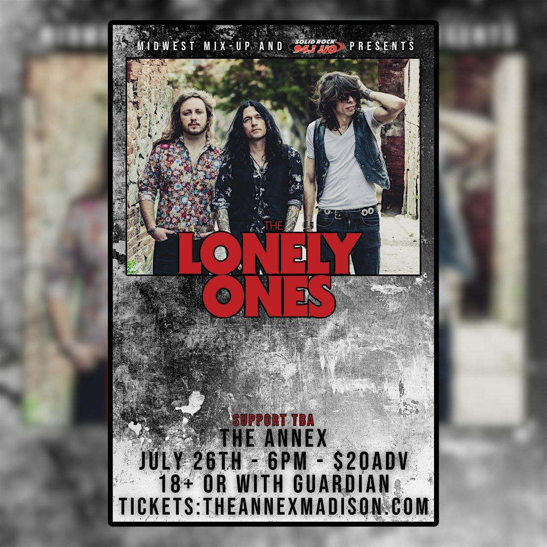 The Lonely Ones, 26 July | Event in Madison | AllEvents