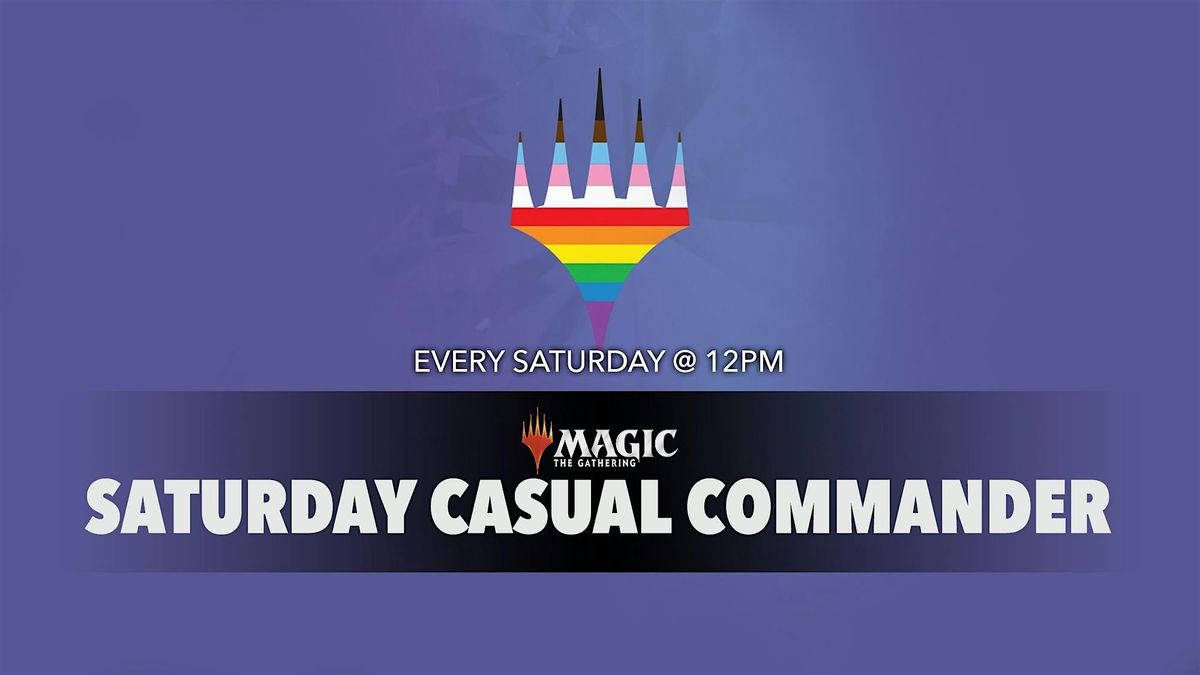 Saturday Casual Commander (MTG) | Event in Hanover | AllEvents