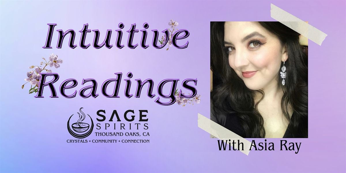 Intuitive Readings with Asia Ray, 17 August | Event in Thousand Oaks | AllEvents