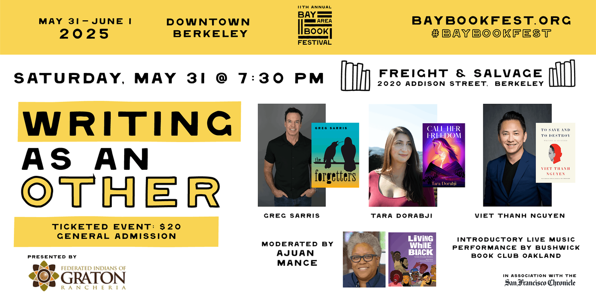 “Writing as an Other”, 31 May | Event in Berkeley | AllEvents