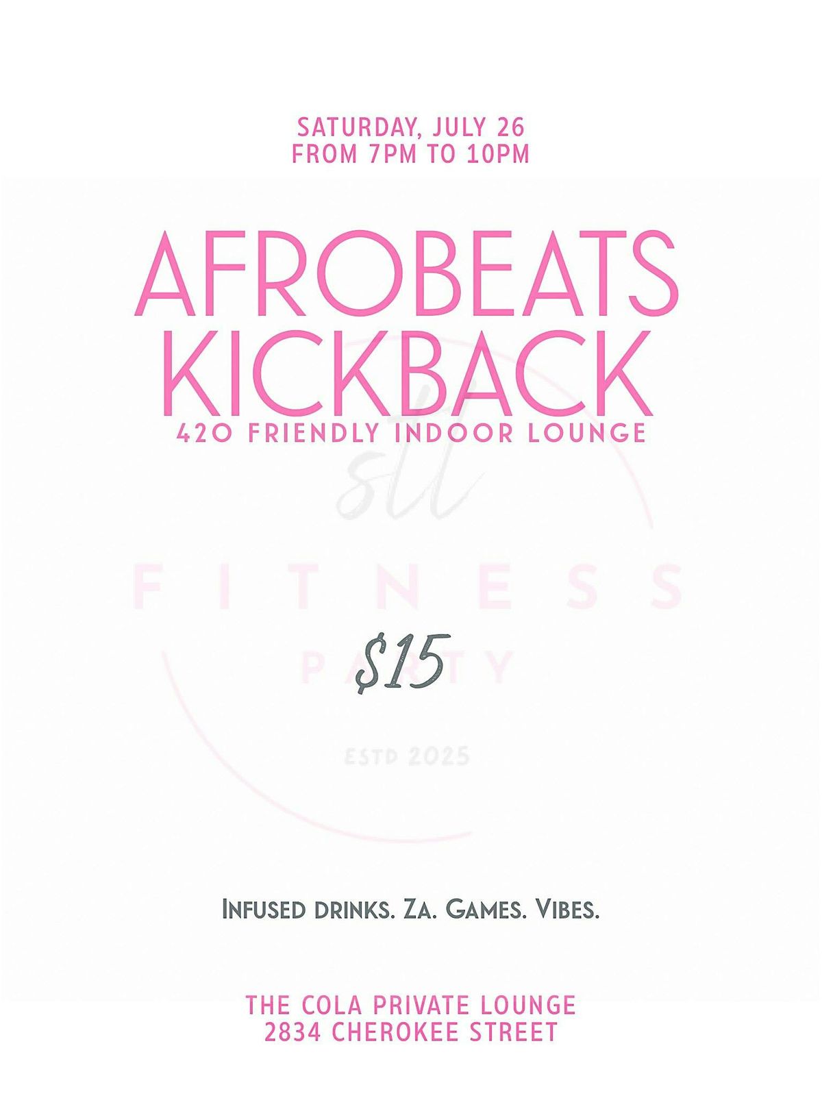 Afrobeats Kickback, 26 July | Event in St. Louis | AllEvents