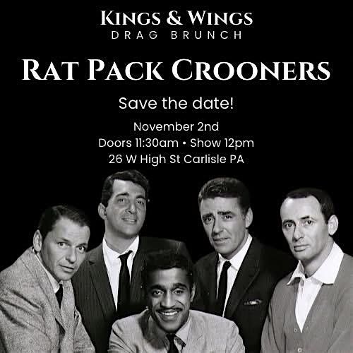 Rat Pack Crooners Drag Brunch, 2 November | Event in Carlisle | AllEvents