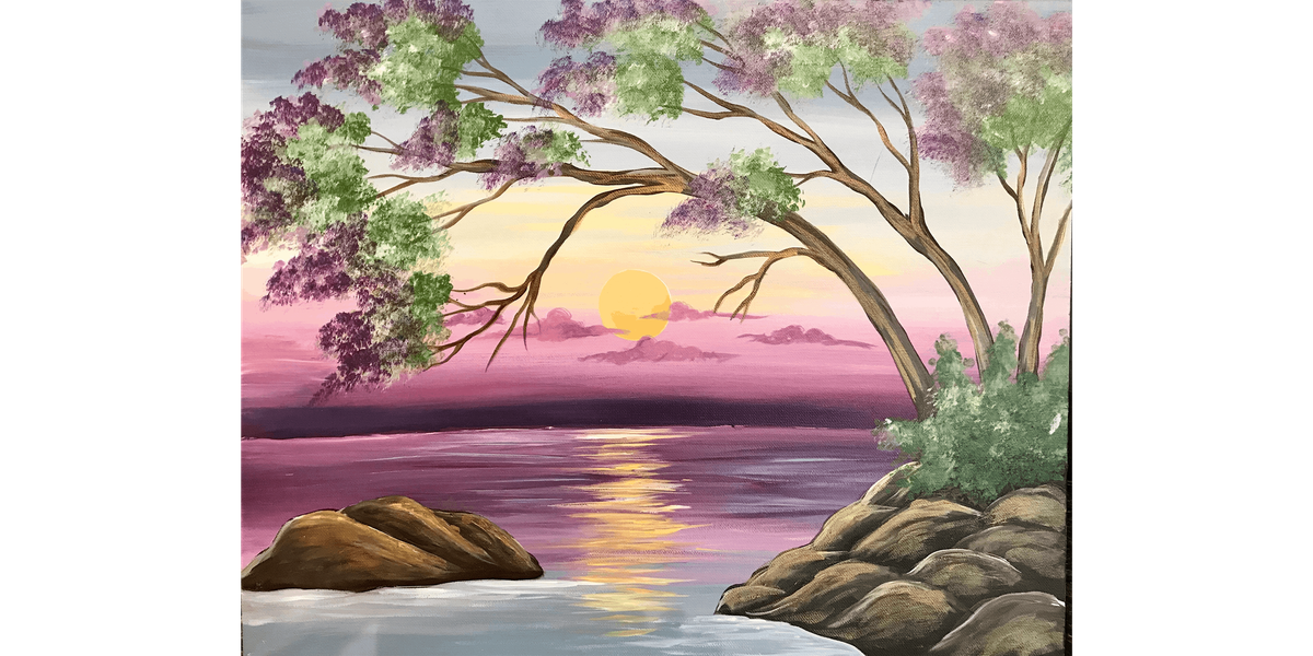 Pure Tranquility - Paint and Sip in Fishkill | Classpop!™, 15 August | Event in Fishkill | AllEvents