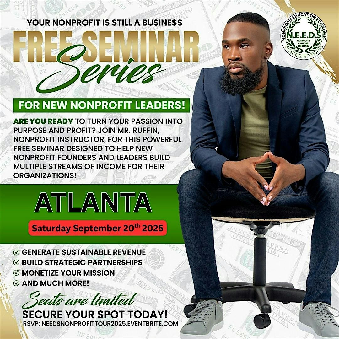 YOUR NONPROFIT IS STILL A BUSINE$$ SEMINAR: ATLANTA, 20 September | Event in Atlanta | AllEvents