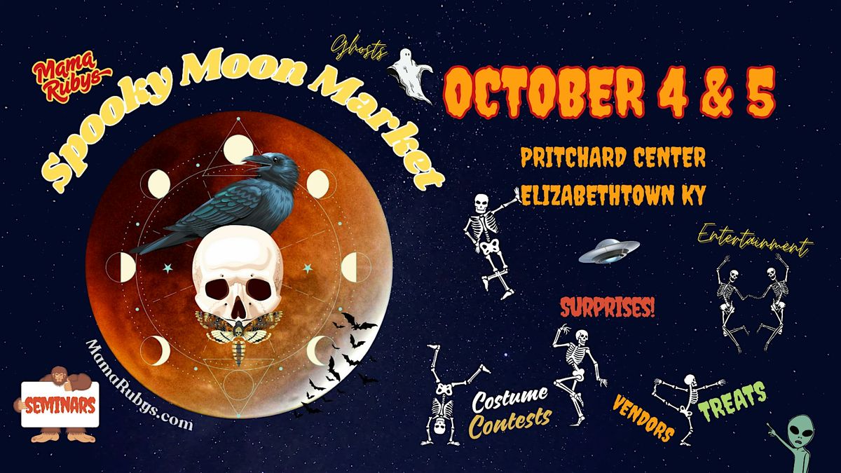 SPOOKY MOON MARKET (TWO DAYS - OCTOBER 4 & 5), 4 October | Event in Elizabethtown | AllEvents