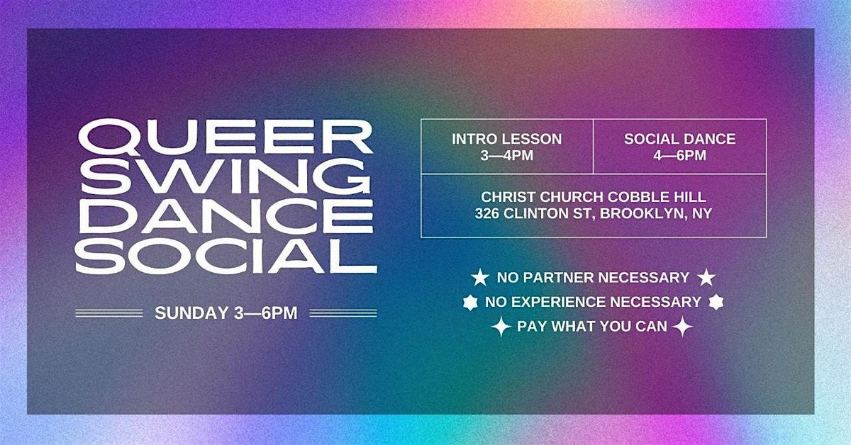 Queer Swing Dance - Monthly Social | Event in Brooklyn | AllEvents