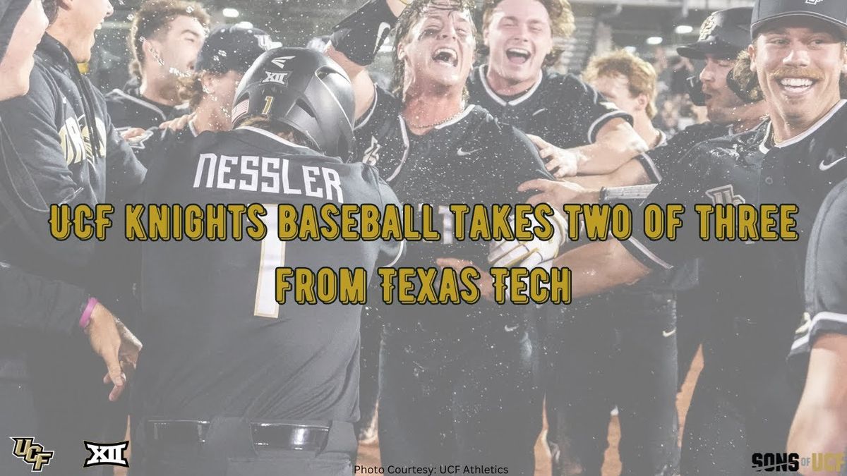 UCF Knights at Texas Tech Red Raiders Baseball at Dan Law Field at Rip Griffin Park, 9 May | Event in Lubbock