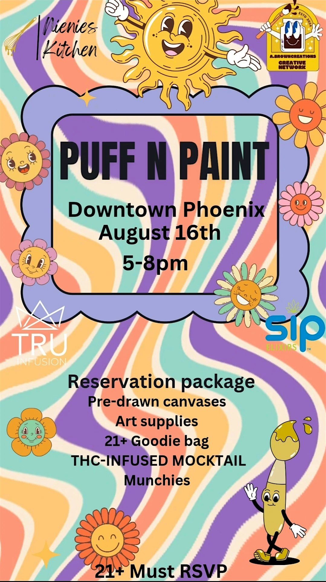 August Puff N Paint, 16 August | Event in Phoenix | AllEvents