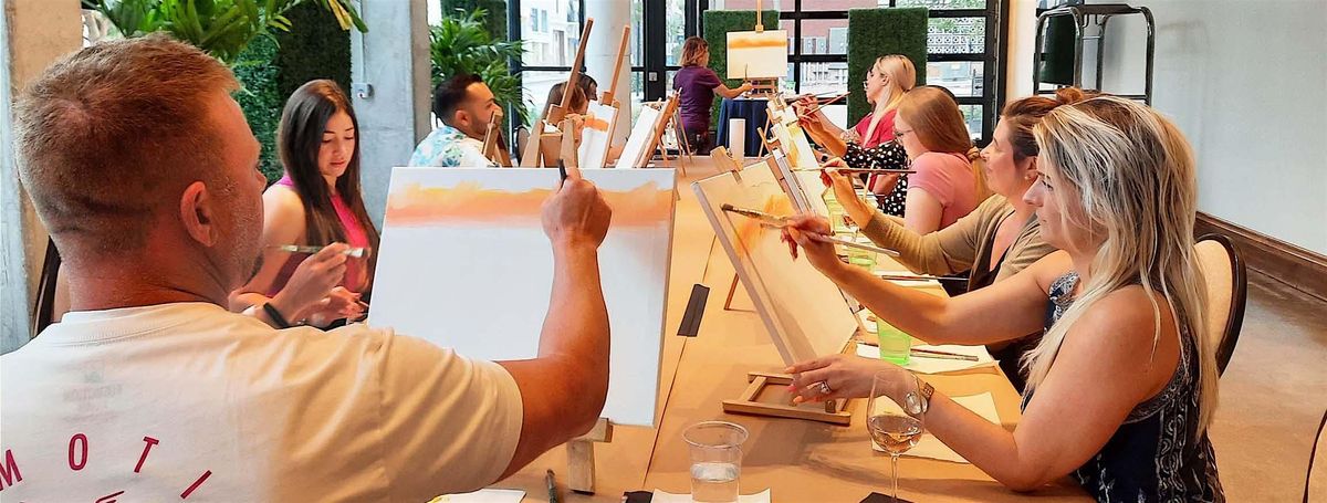 June Abstract Paint & Sip Class at The Peach, 20 June | Event in West Palm Beach | AllEvents