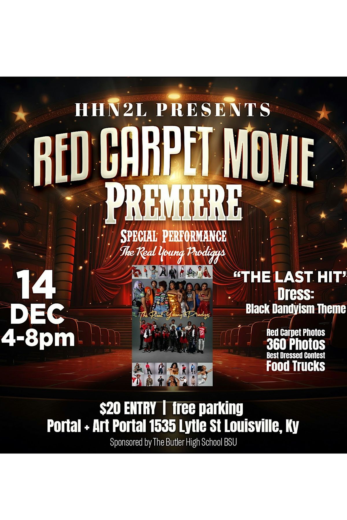 HHN2L Presents The Last Hit Red Carpet Movie Premiere, 14 December | Event in Louisville | AllEvents