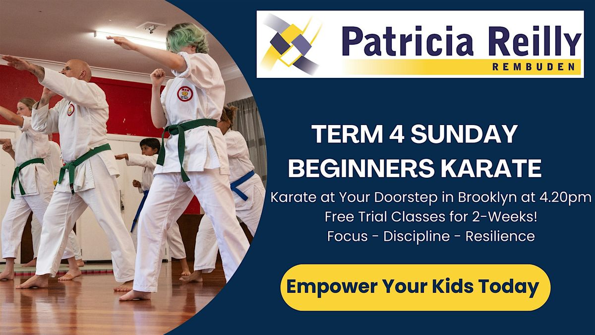 Sunday Beginners Karate FREE Trial Class | Event in Wellington | AllEvents