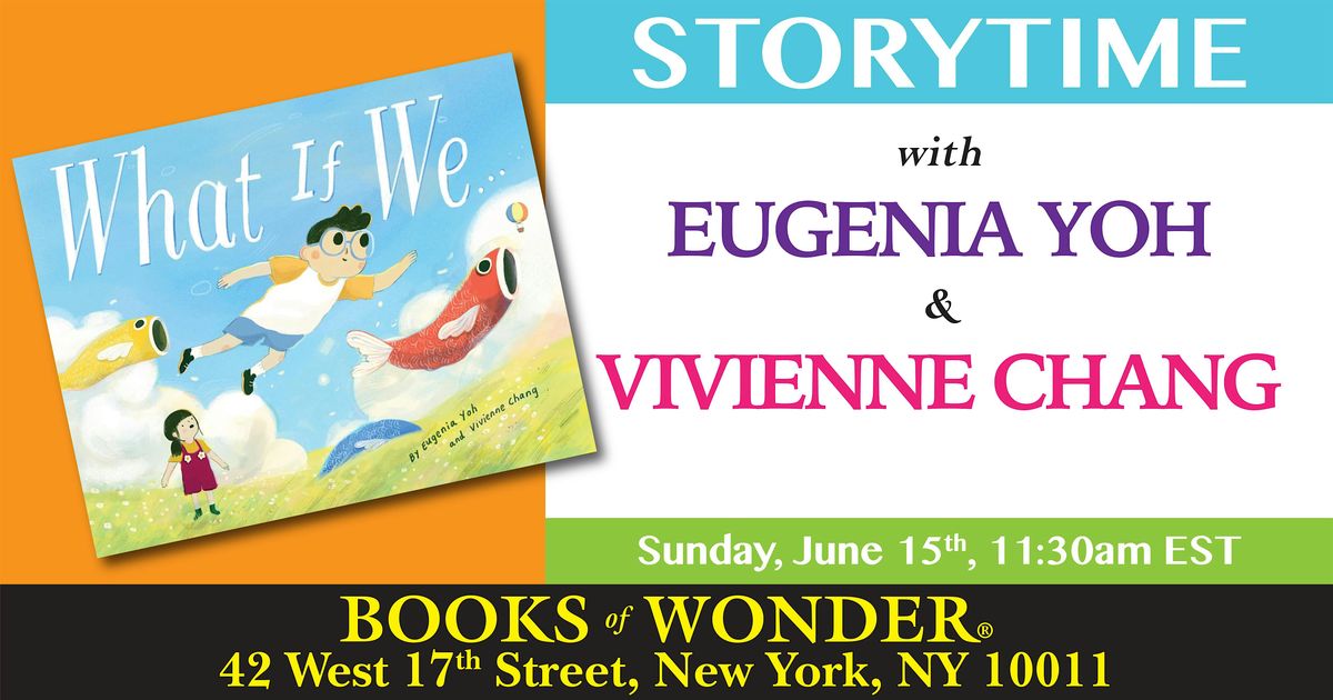 Storytime with the Author | Eugenia Yoh & Vivienne Chang, 15 June | Event in New York | AllEvents