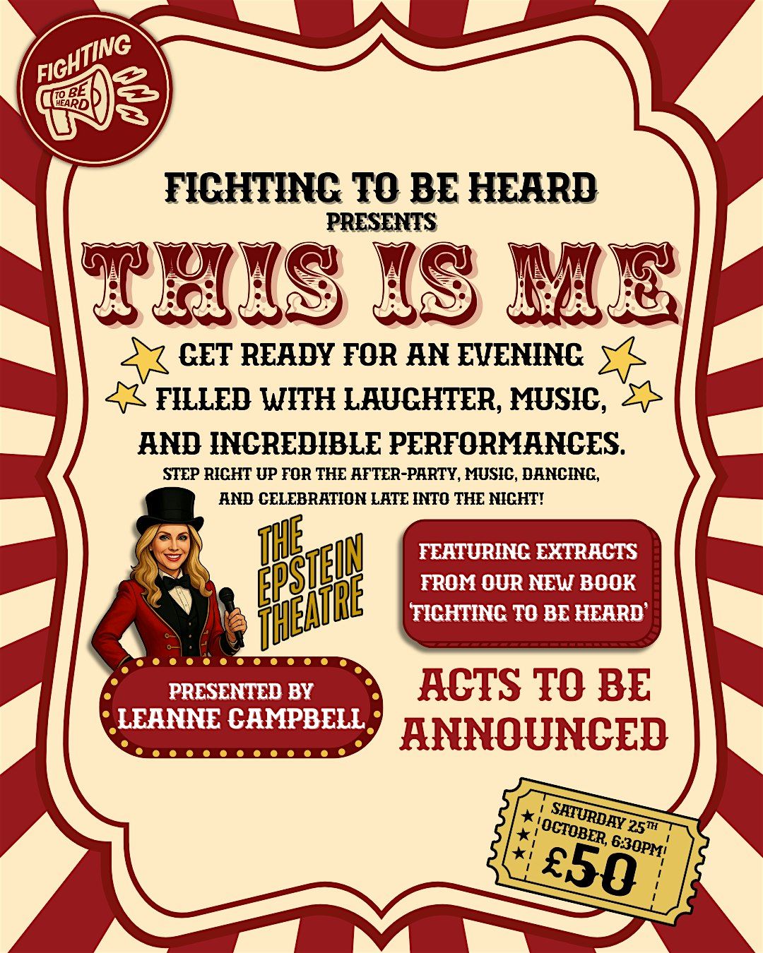 This Is Me, 25 October | Event in Liverpool | AllEvents