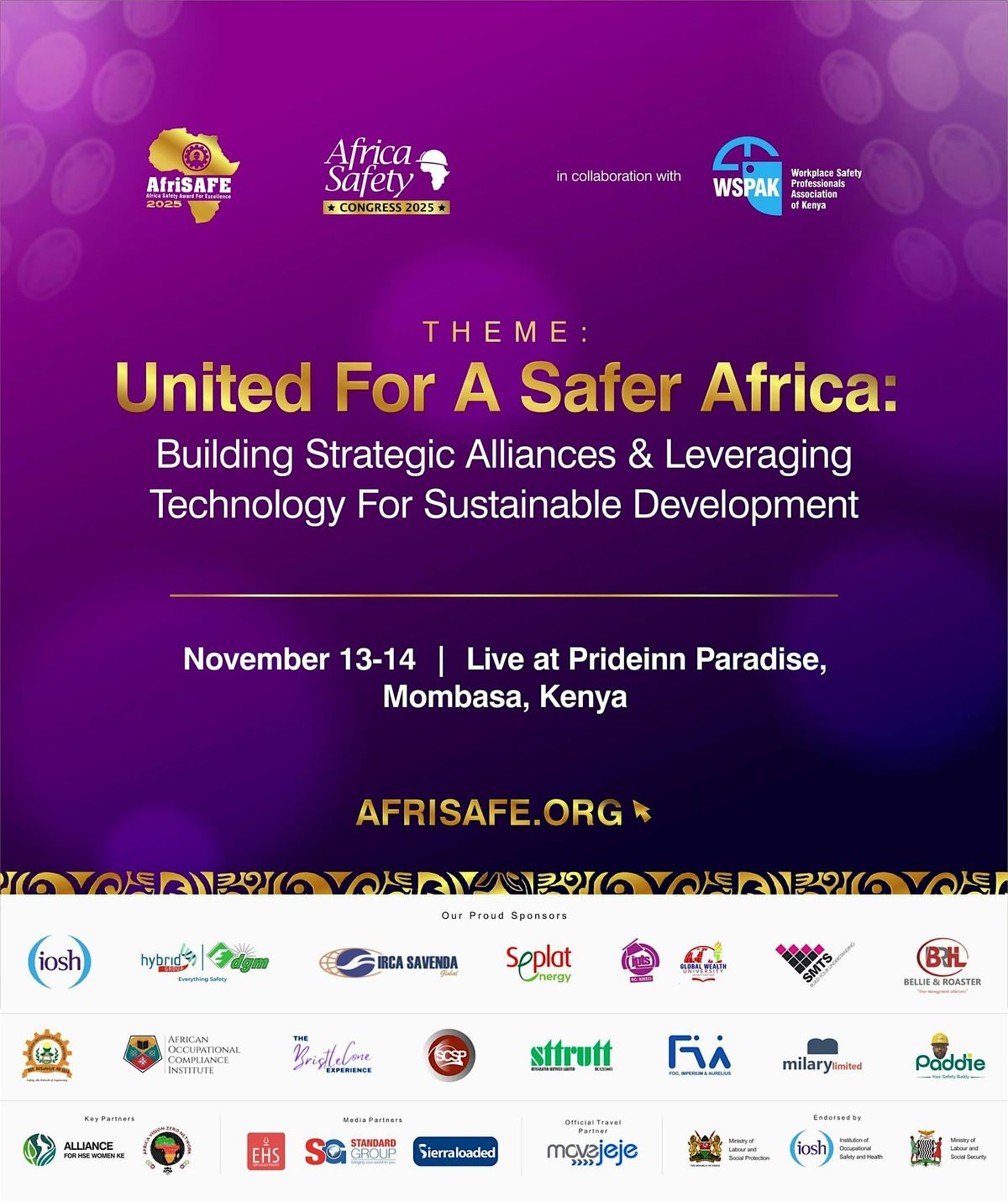 Africa Safety Congress / AfriSAFE Award 2025
