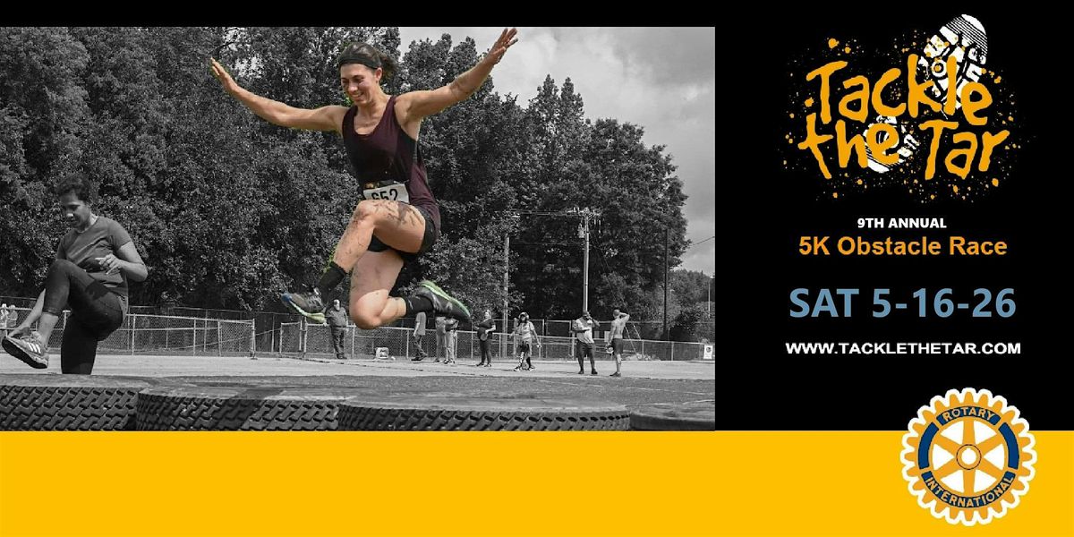Tackle the Tar 2026 - 5K Obstacle Course Race, 16 May | Event in Rocky Mount | AllEvents