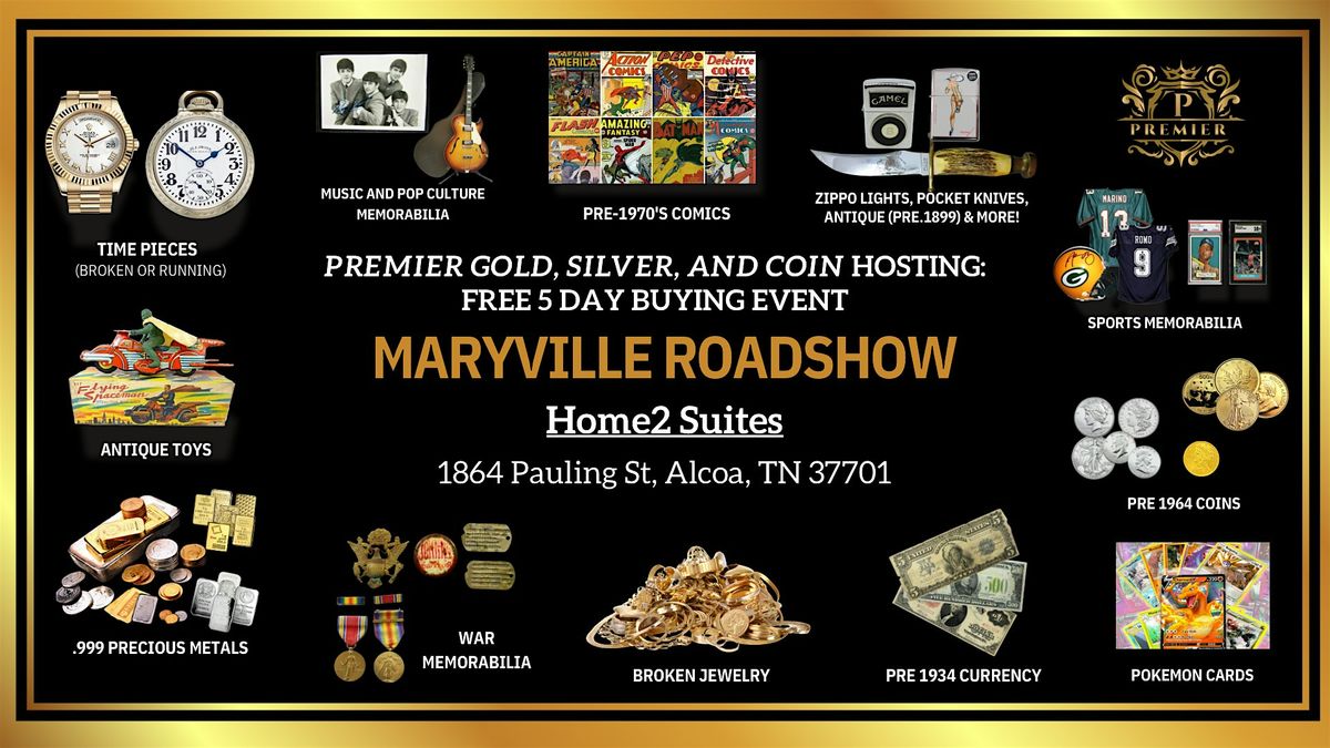 Maryville, TN 5-Day Event, 6 May | Event in Alcoa | AllEvents