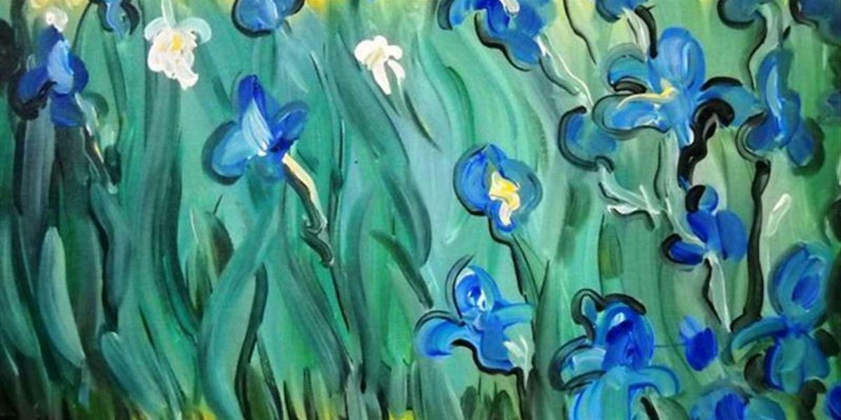 Vibrant Irises - Paint and Sip by Classpop!™ | Event in San Antonio | AllEvents