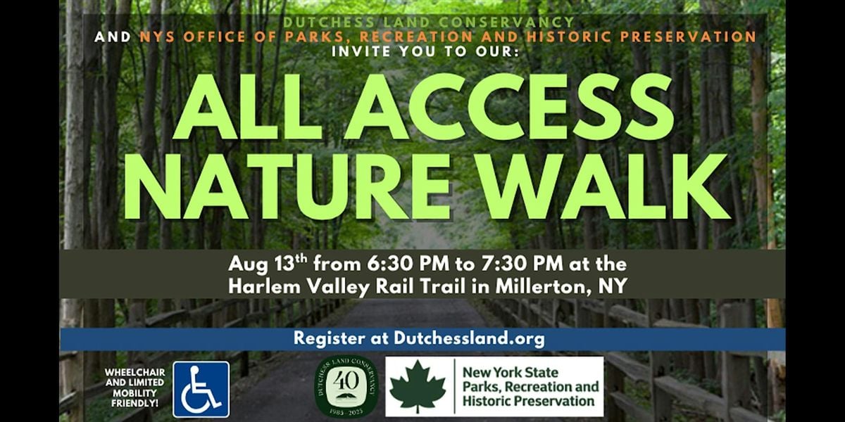 All Access Nature Walk, 13 August | Event in Millerton | AllEvents