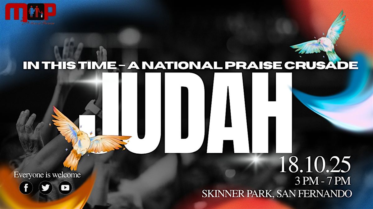 In This Time – JUDAH: A National Praise Crusade, 18 October | Event in San Fernando | AllEvents