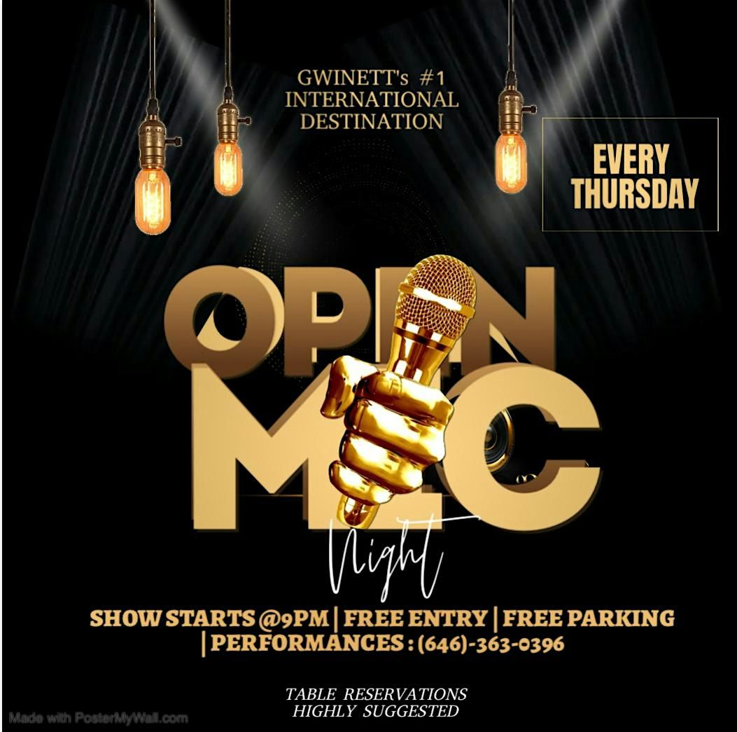 LOCO LIVE: OPEN MIC THURSDAYS | Event in Lilburn | AllEvents
