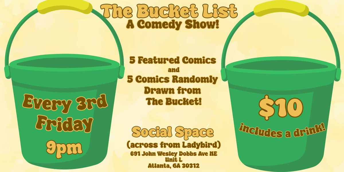 The Bucket List, 15 August | Event in Atlanta | AllEvents