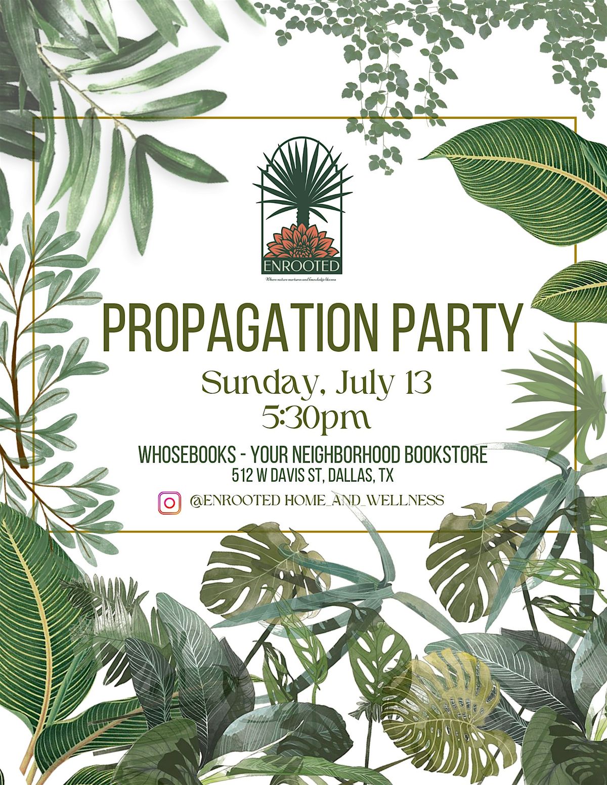 Propagation Party Encore, 13 July | Event in Dallas | AllEvents