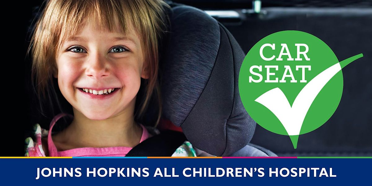 St. Pete JHACH Main Campus-Car Seat CheckUp Appt.-Thursday,December 11,2025, 11 December | Event in St. Petersburg