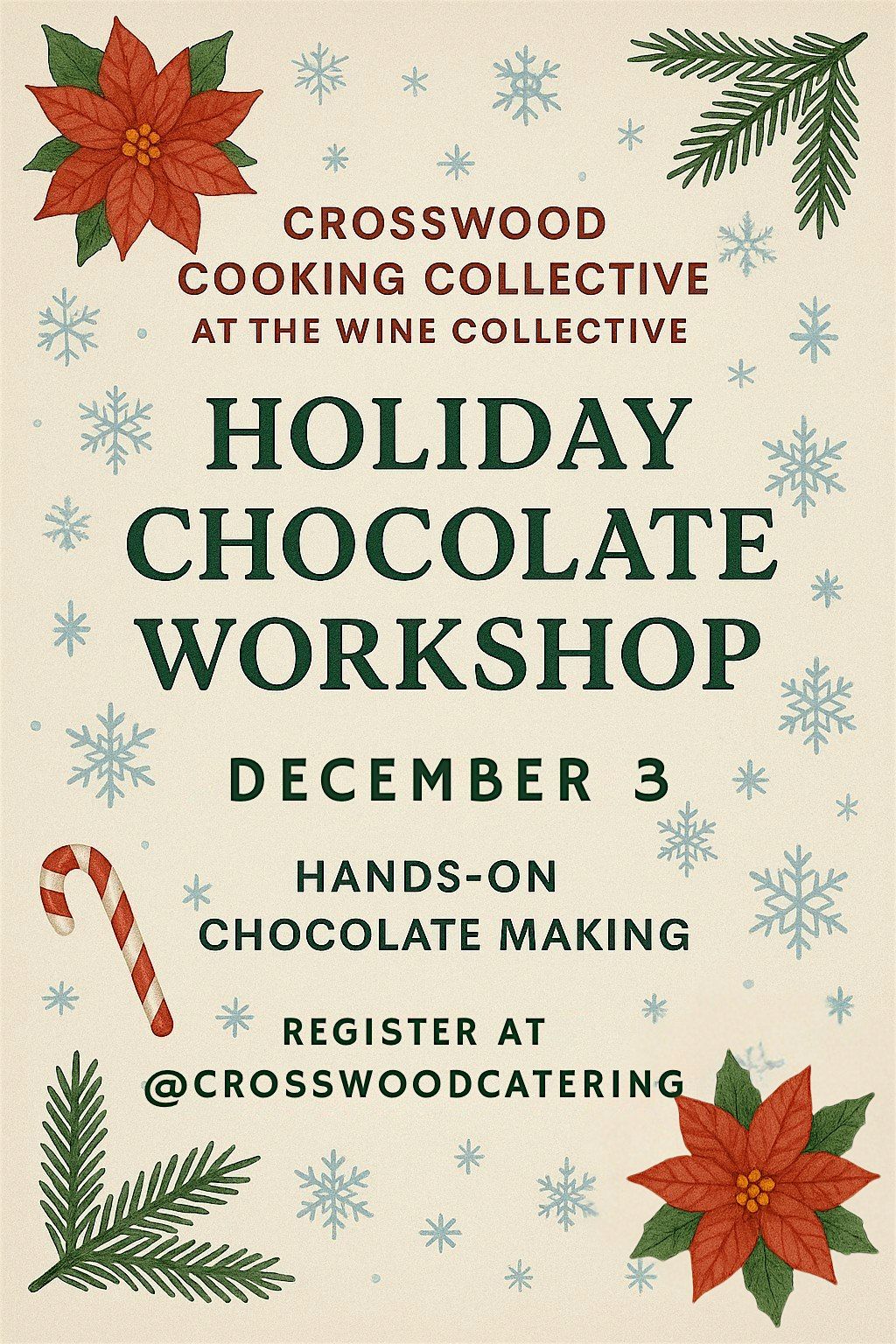 The Cooking Collective: Holiday Chovolate Workshop, 3 December | Event in Baltimore | AllEvents