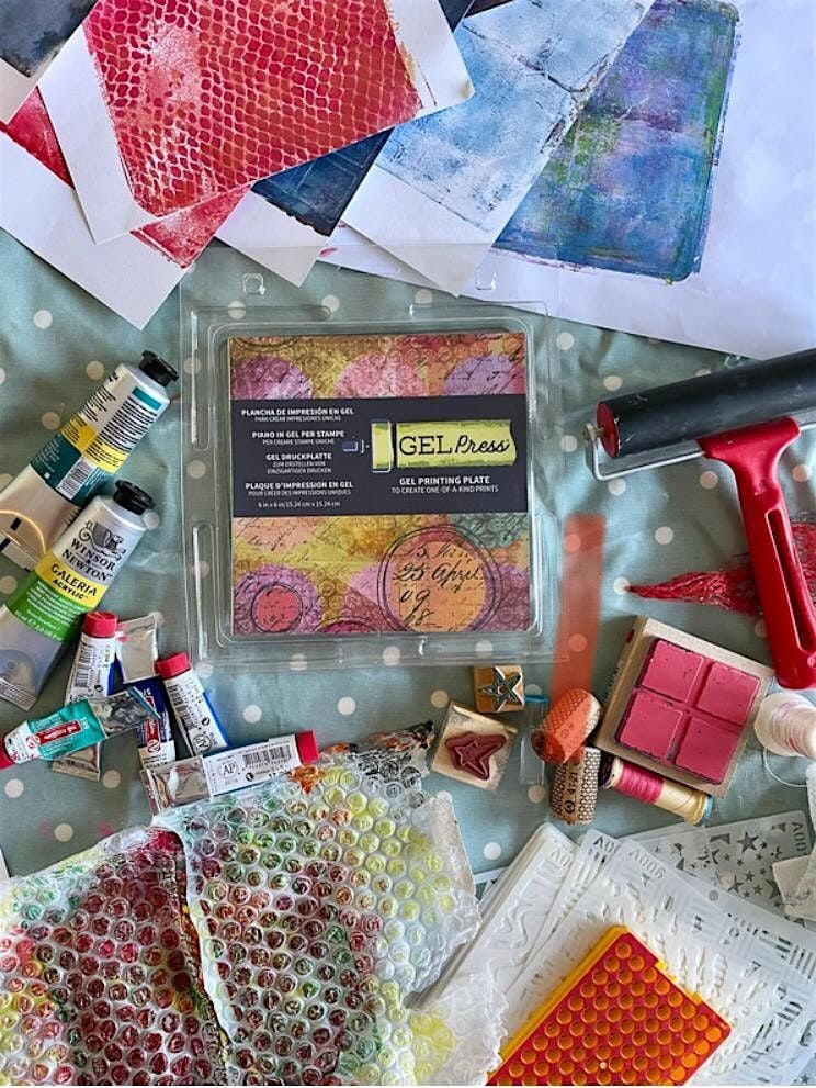 Gel printing basics, 28 September | Event in Christchurch | AllEvents