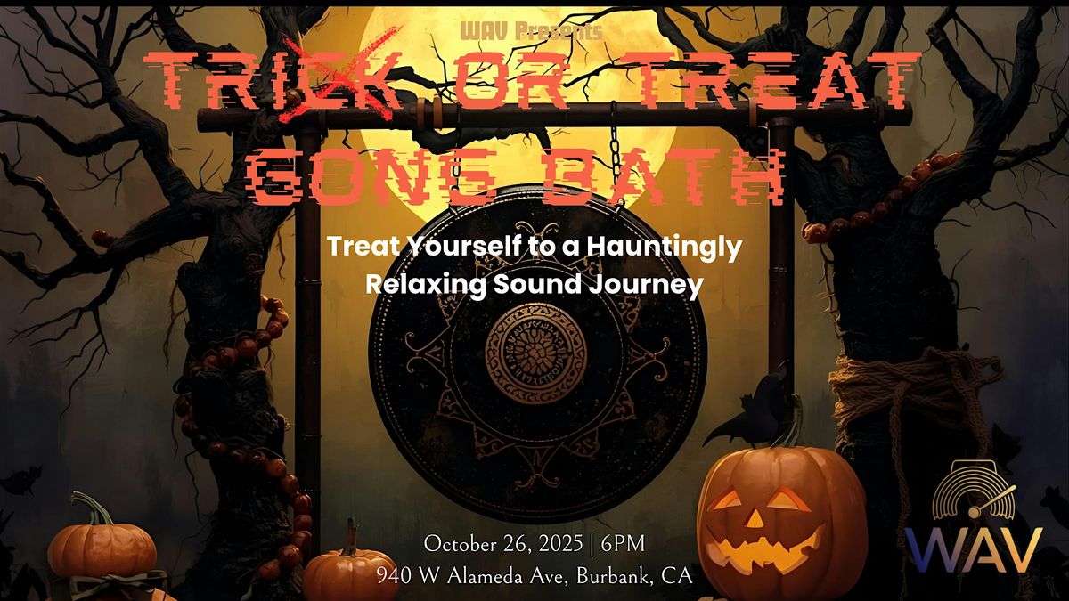 October Gong Bath, 26 October | Event in Burbank | AllEvents