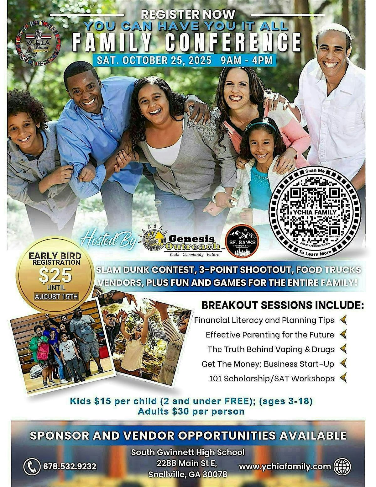 You Can Have It All Family Conference (Y.C.H.I.A), 25 October | Event in Snellville | AllEvents