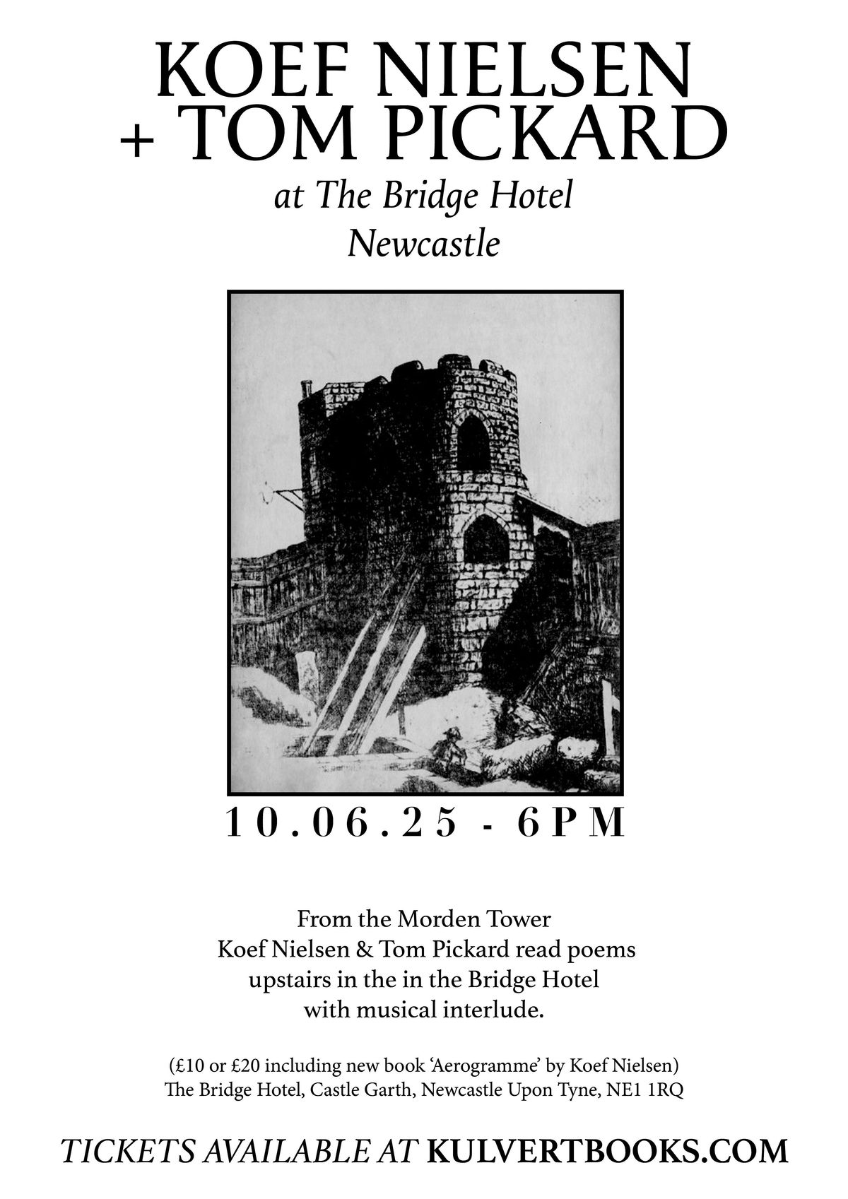KOEF NIELSEN + TOM PICKARD, 10 June | Event in Newcastle upon Tyne | AllEvents