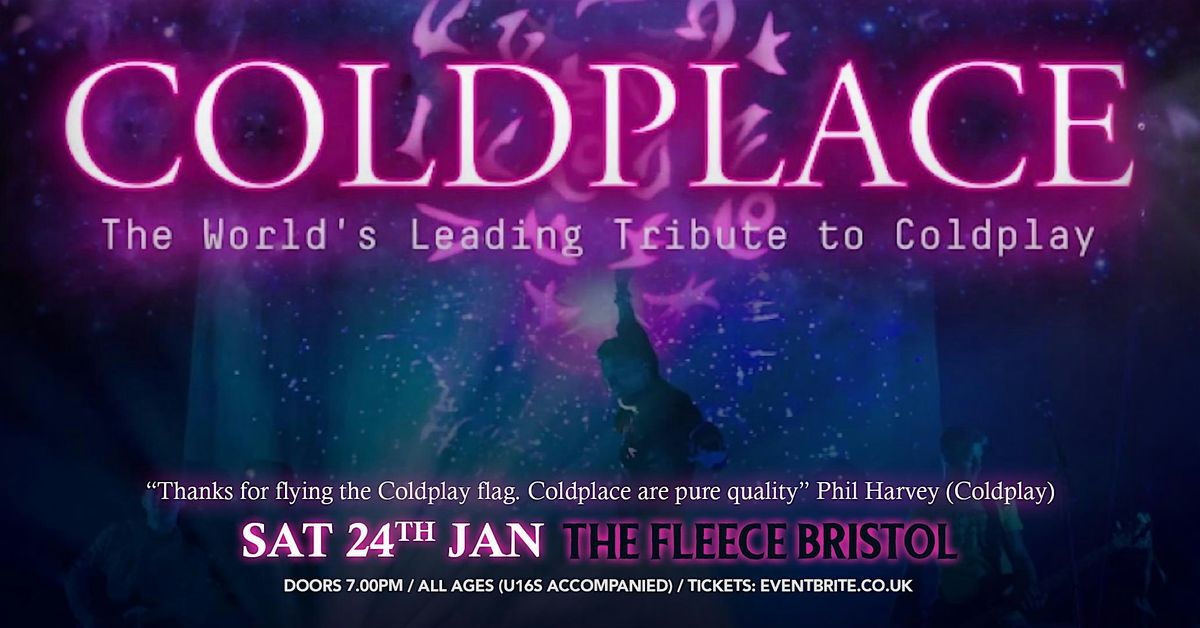 Coldplace - A Tribute To Coldplay, 24 January | Event in Bristol | AllEvents
