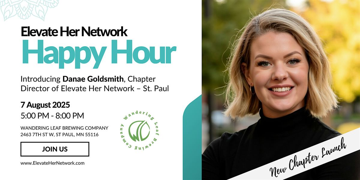 Happy Hour with the ladies of Elevate Her Network- St Paul Chapter, 7 August | Event in Saint Paul | AllEvents
